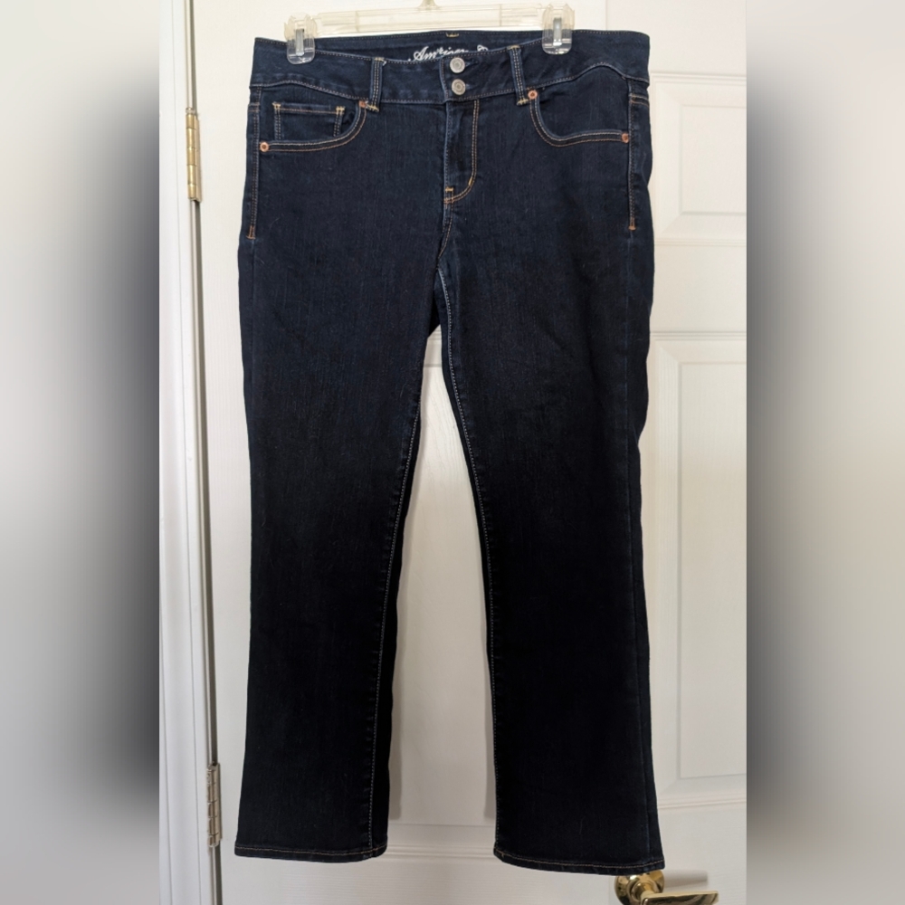 American Eagle Low Rise Artist Crop